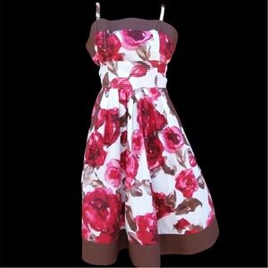 Beautiful Floral Print Dress